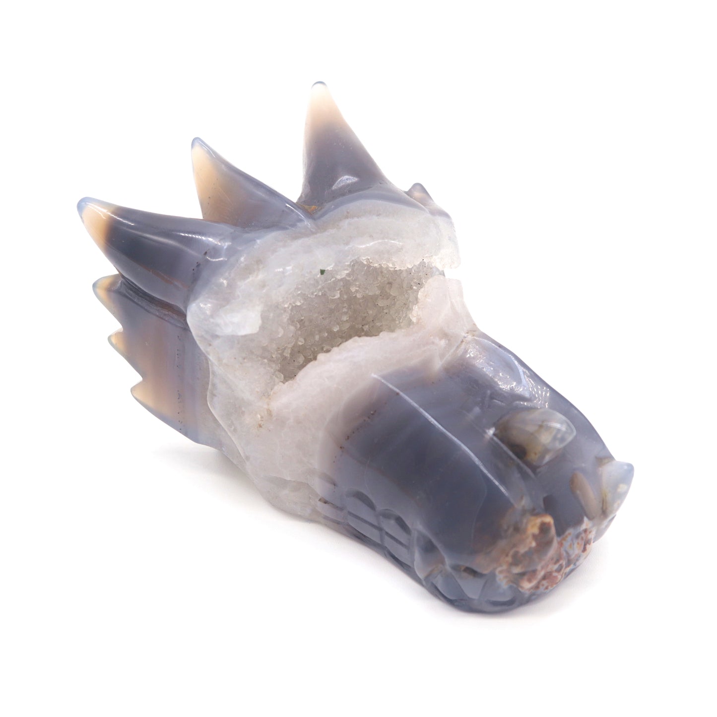 crystal dragon head