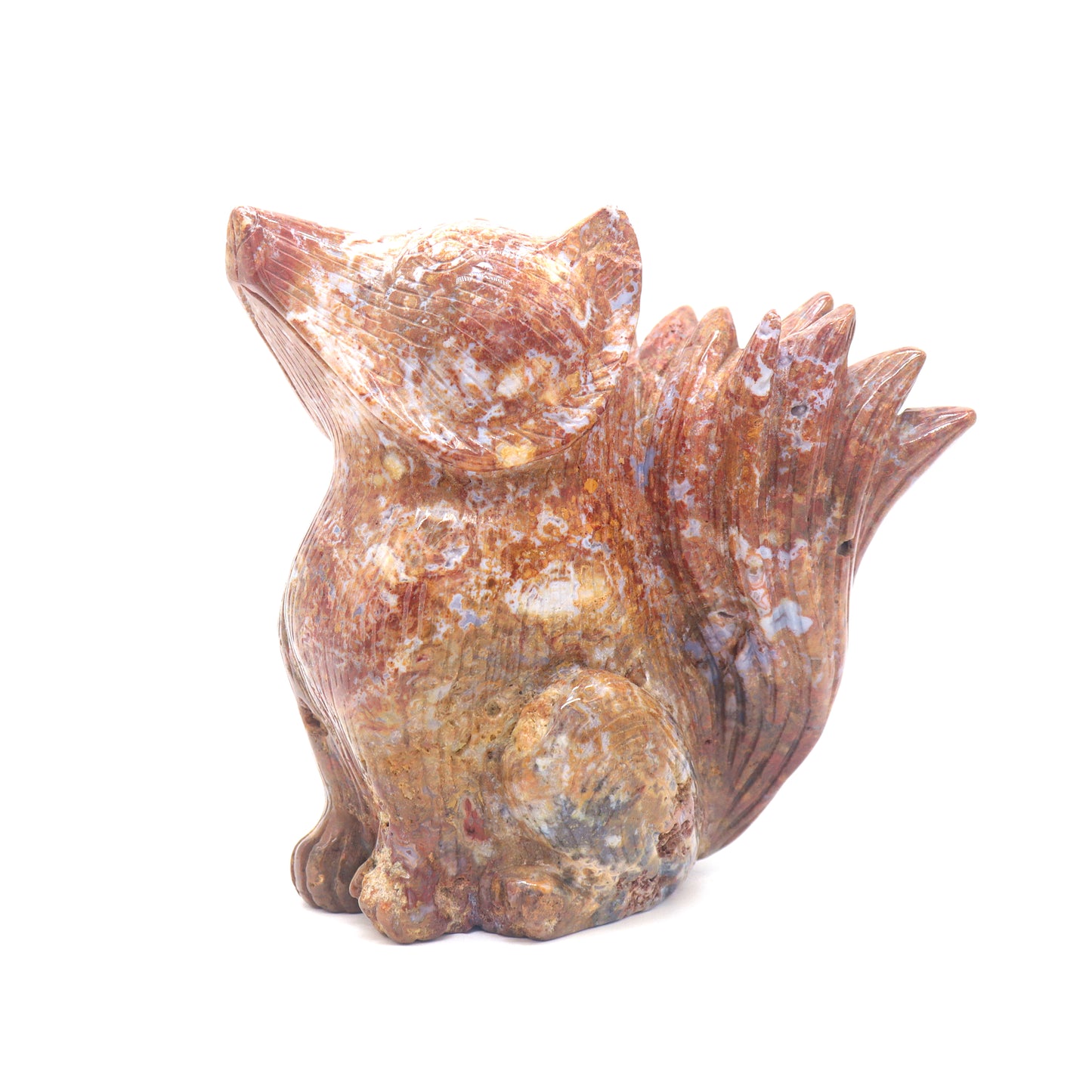 crystal fox sculpture