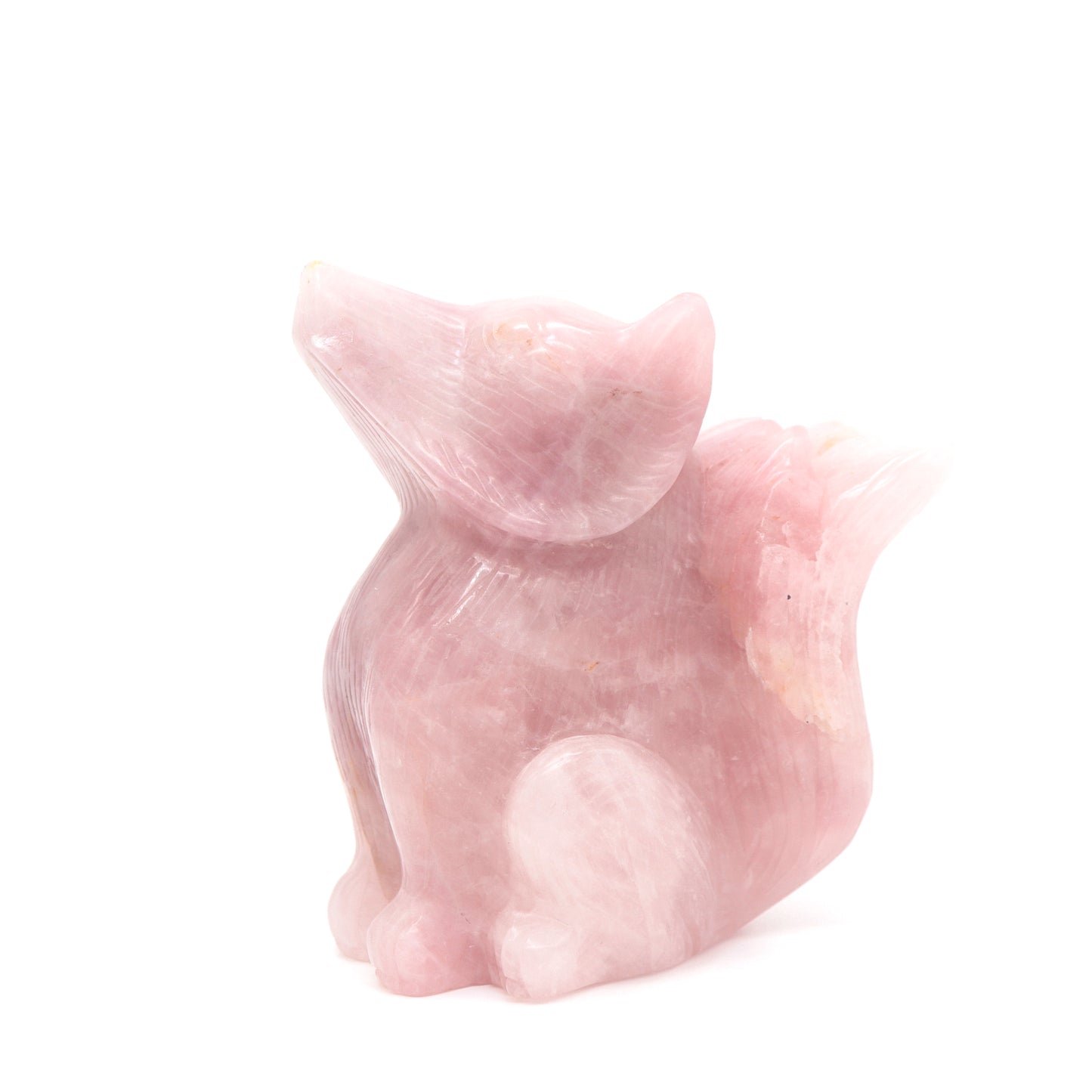 crystal fox sculpture