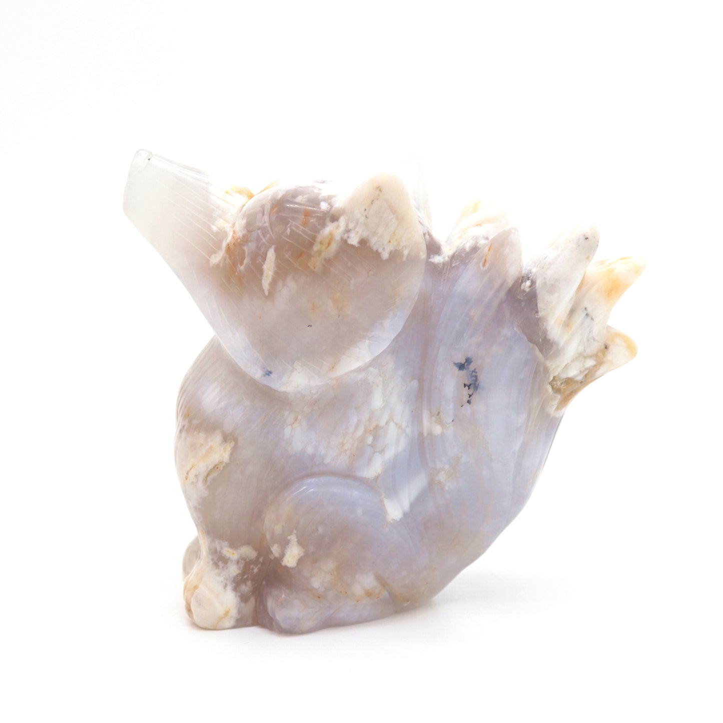 crystal fox sculpture