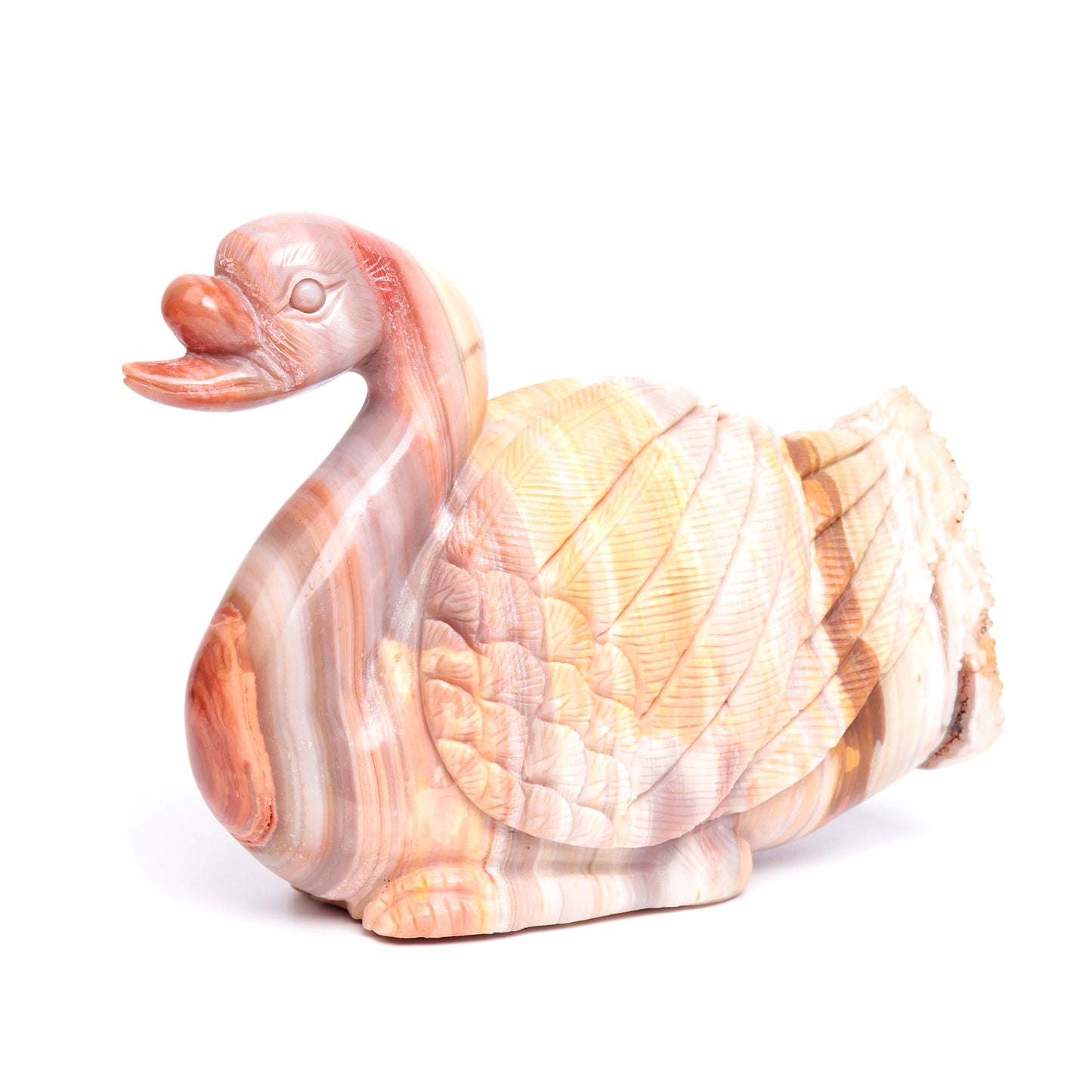 crystal swan Sculpture