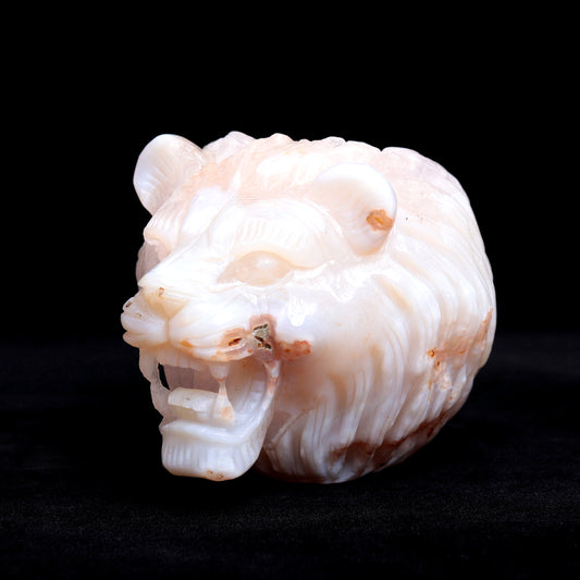 crystal lion head