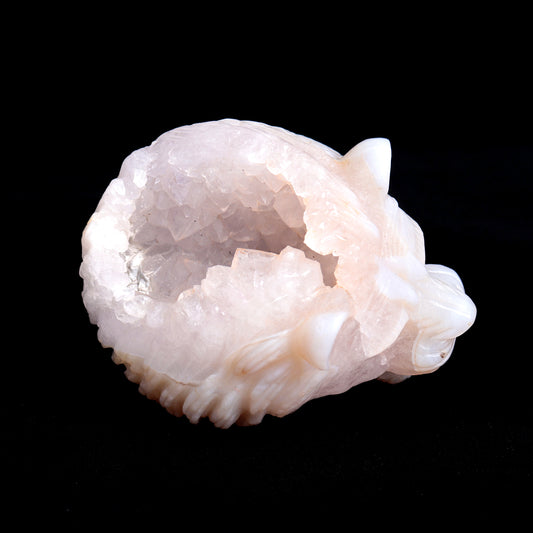 druzy agate lion