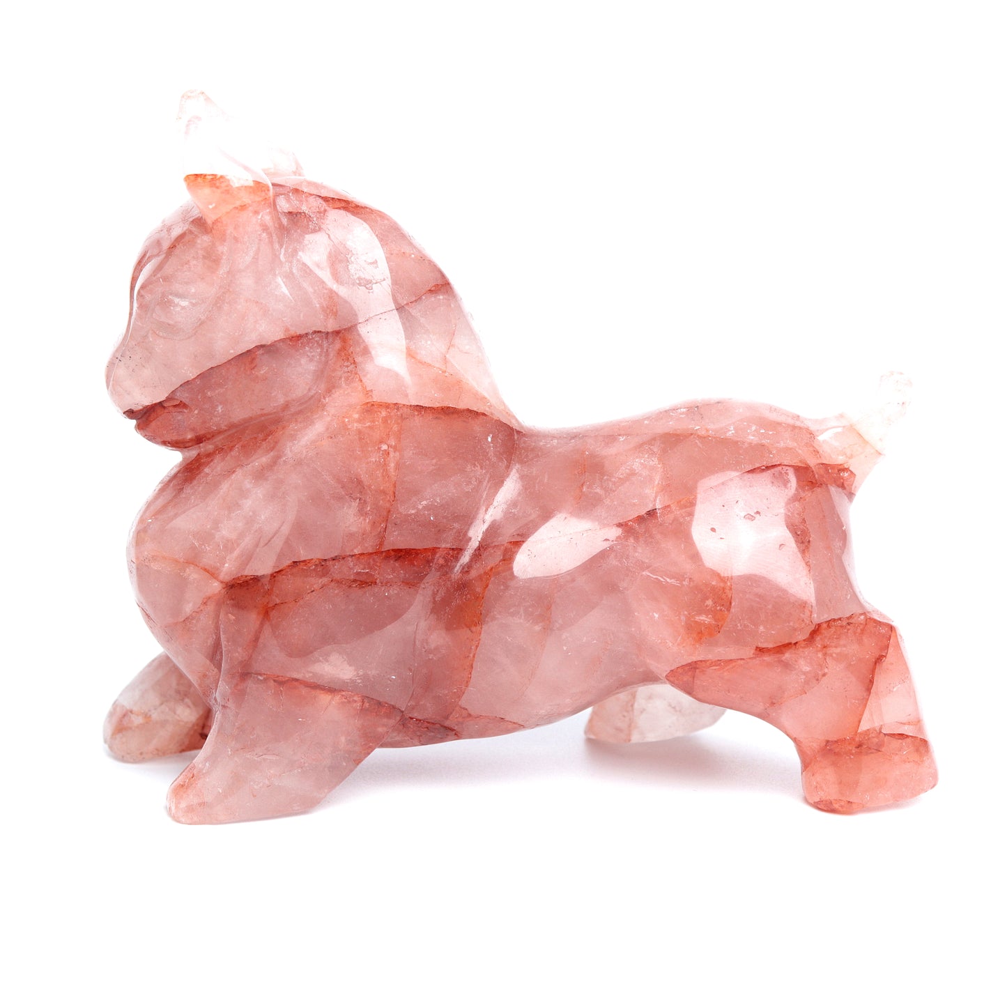 fire quartz bull