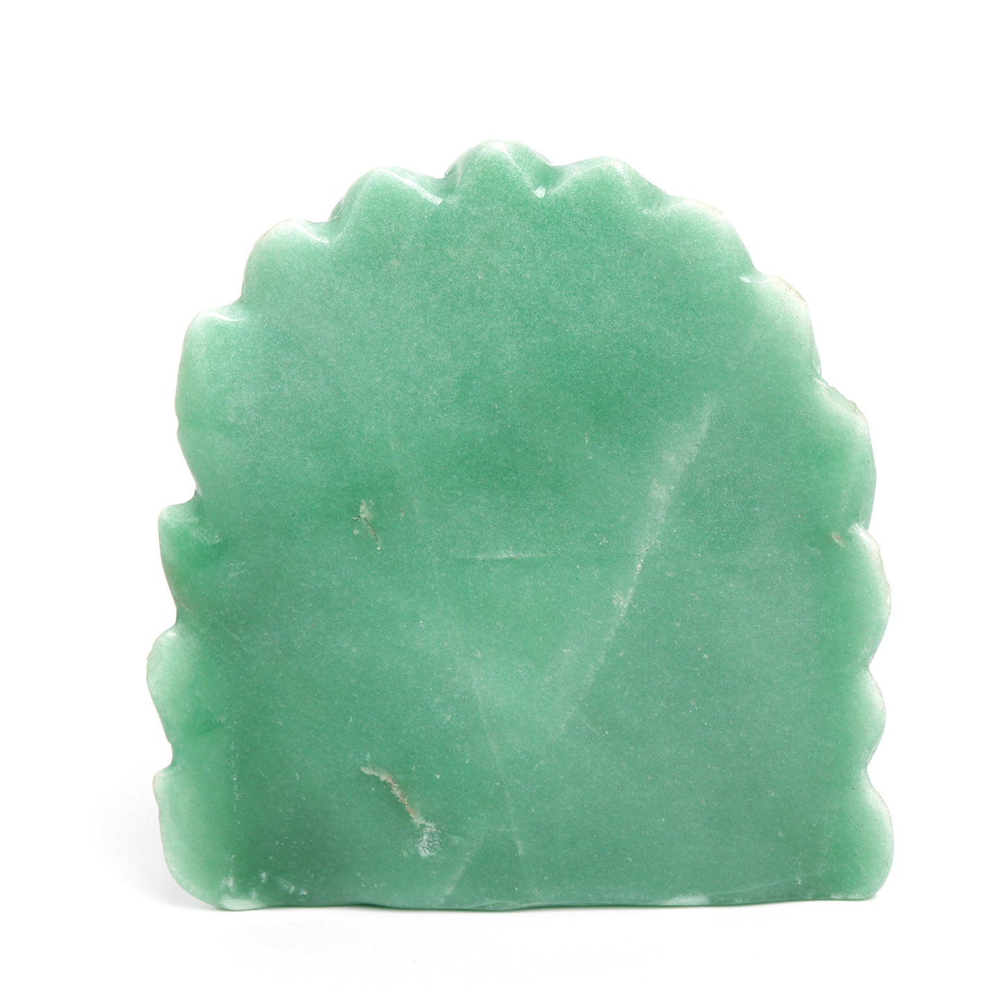 4.5" Green Aventurine Carved Crystal Indian Skull Sculpture Healing Quartz