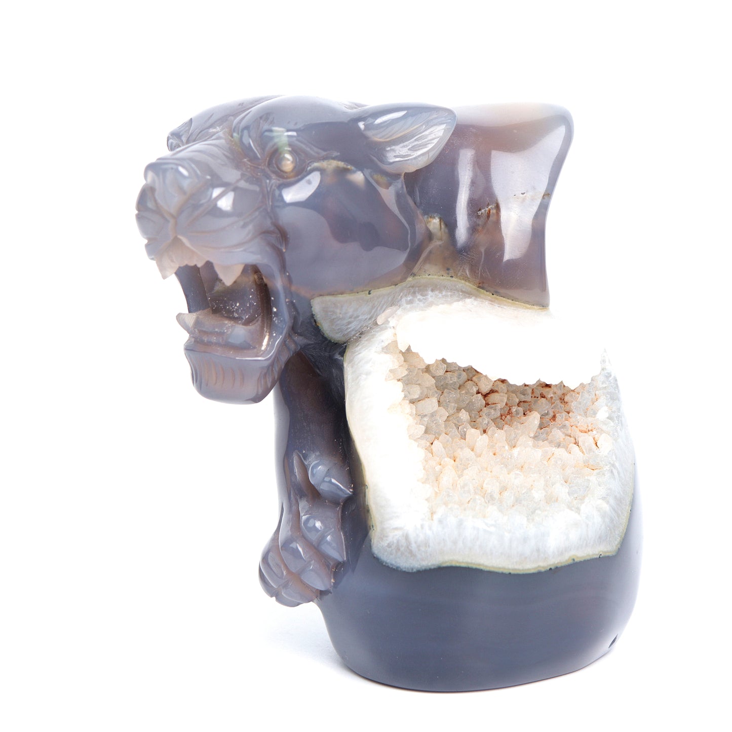 Druzy Agate Leopard