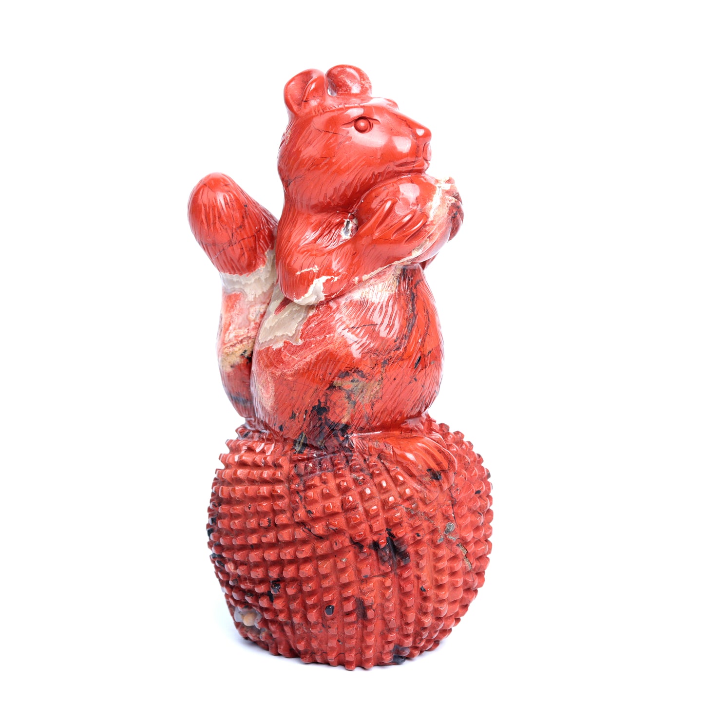 Crystal Squirrel Sculpture