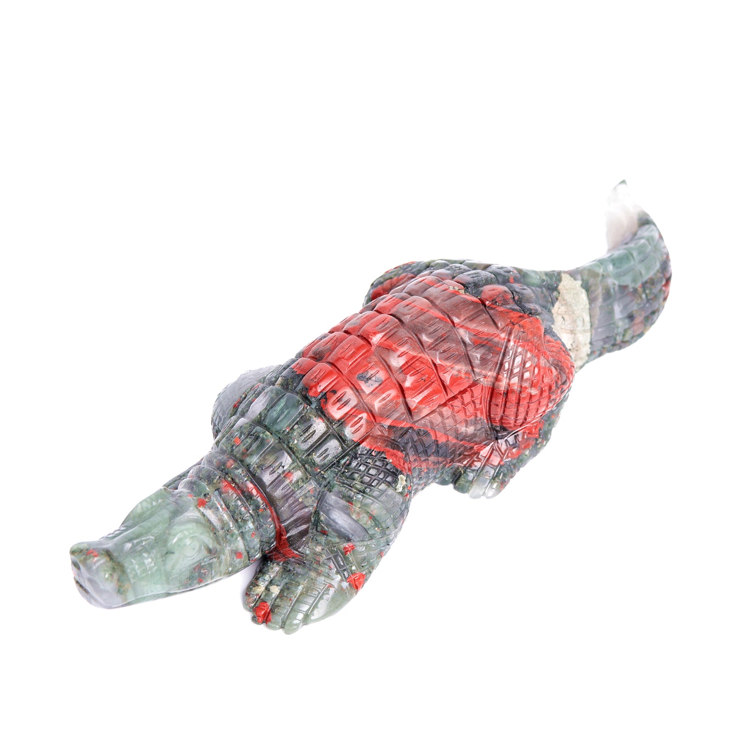 Crystal Alligator Sculpture