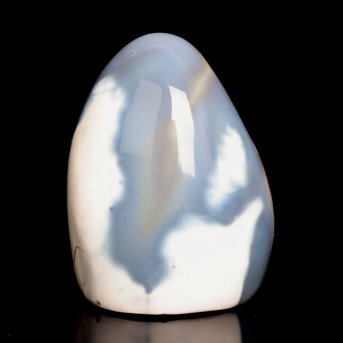 4.5" Natural Orca Agate Crystal Freeform Reiki Healing Tower