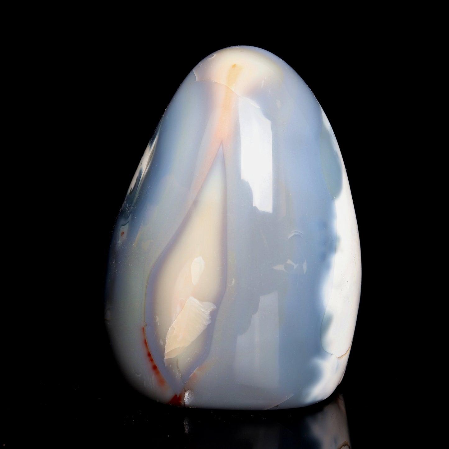 4.5" Natural Orca Agate Crystal Freeform Reiki Healing Tower