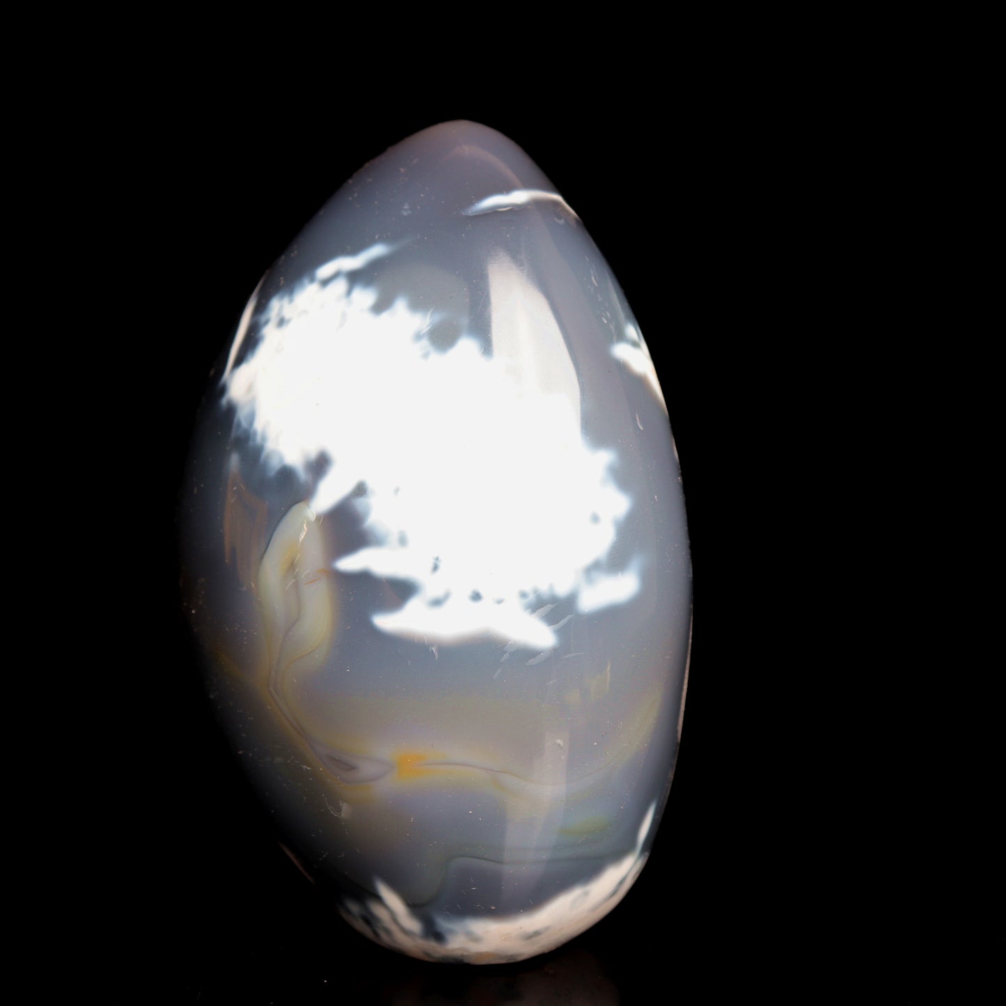 5" Natural Orca Agate Crystal Freeform Reiki Healing Tower