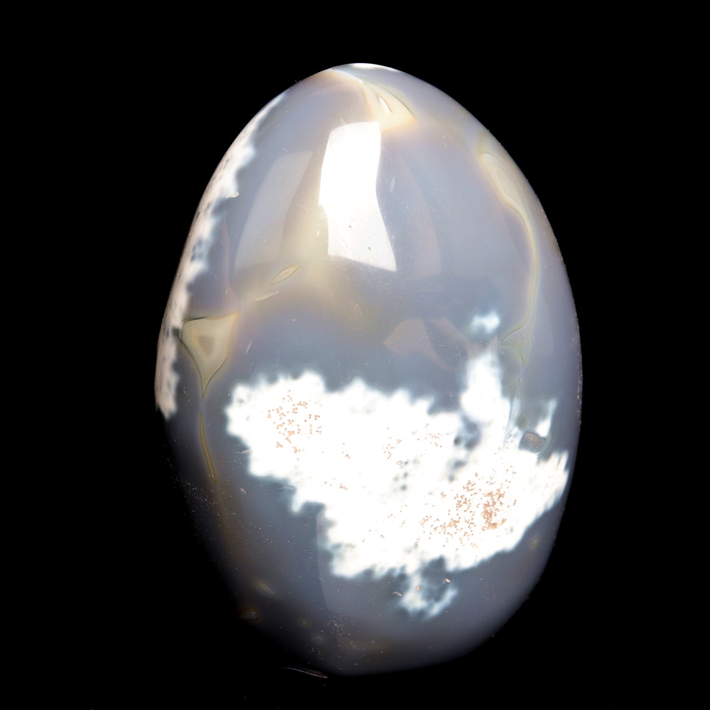 5" Natural Orca Agate Crystal Freeform Reiki Healing Tower