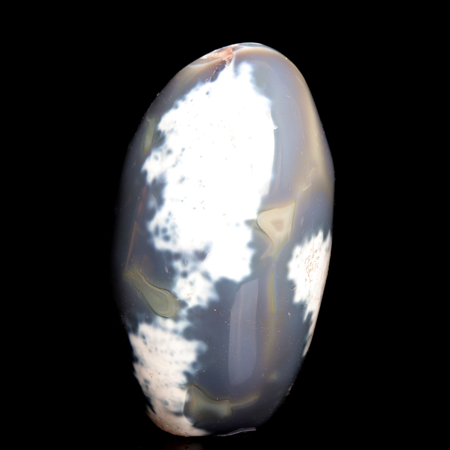 5" Natural Orca Agate Crystal Freeform Reiki Healing Tower