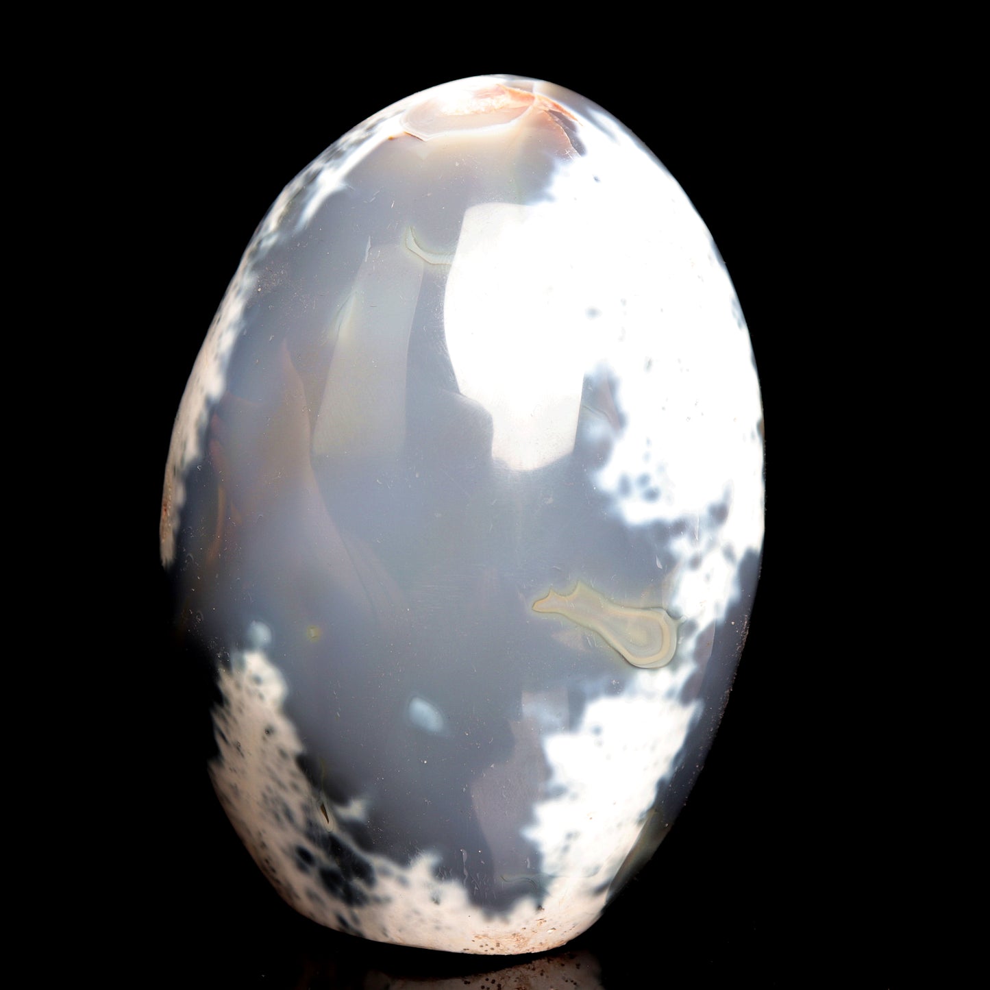 5" Natural Orca Agate Crystal Freeform Reiki Healing Tower