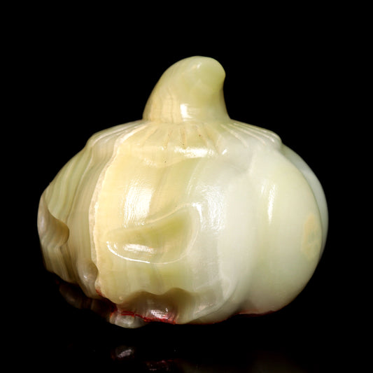 3" Afghan Jade Crystal Mushroom Figurine Healing Quartz Decor Gift