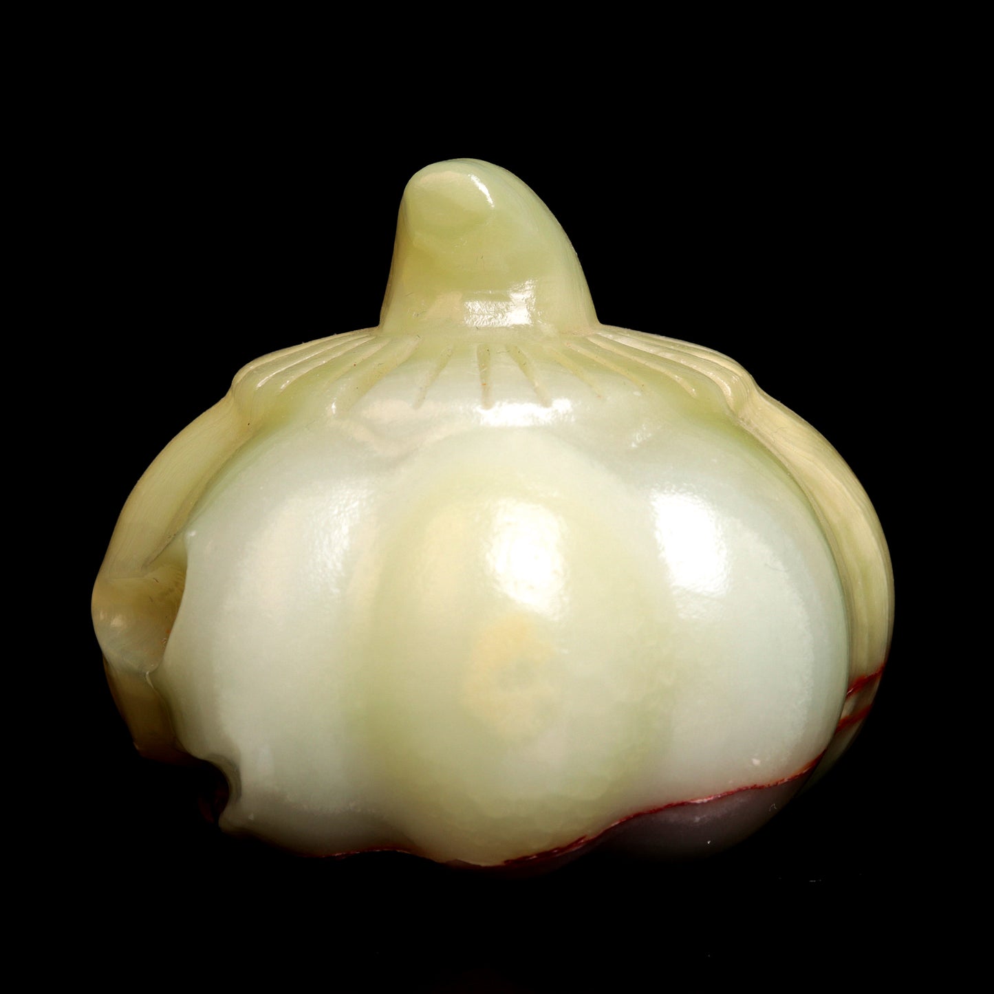 3" Afghan Jade Crystal Mushroom Figurine Healing Quartz Decor Gift
