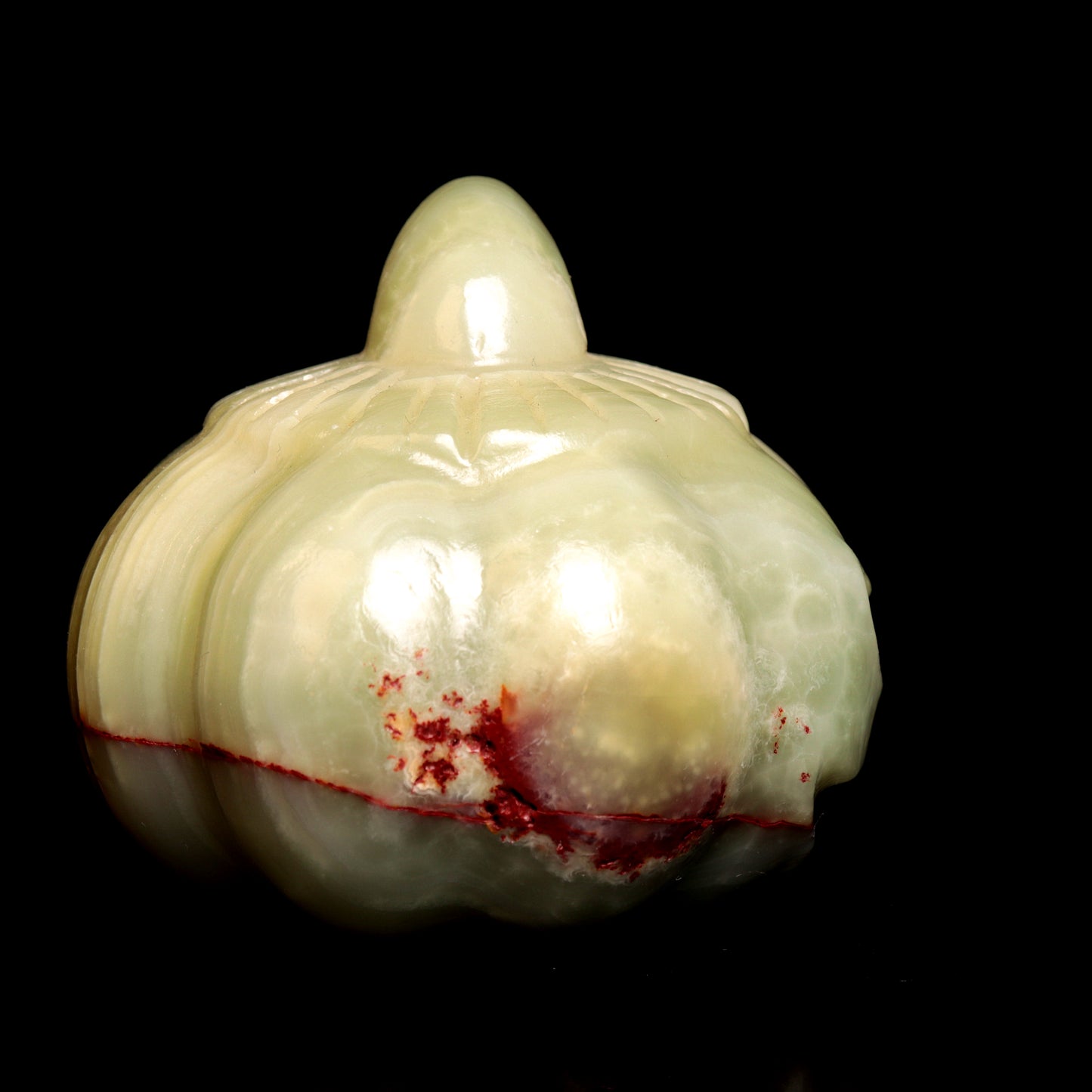 3" Afghan Jade Crystal Mushroom Figurine Healing Quartz Decor Gift