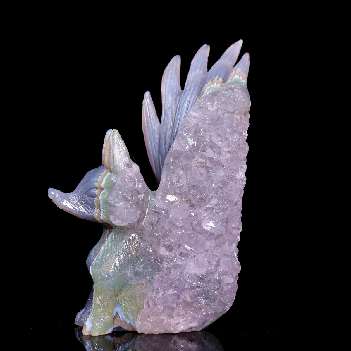 crystal nine tail fox