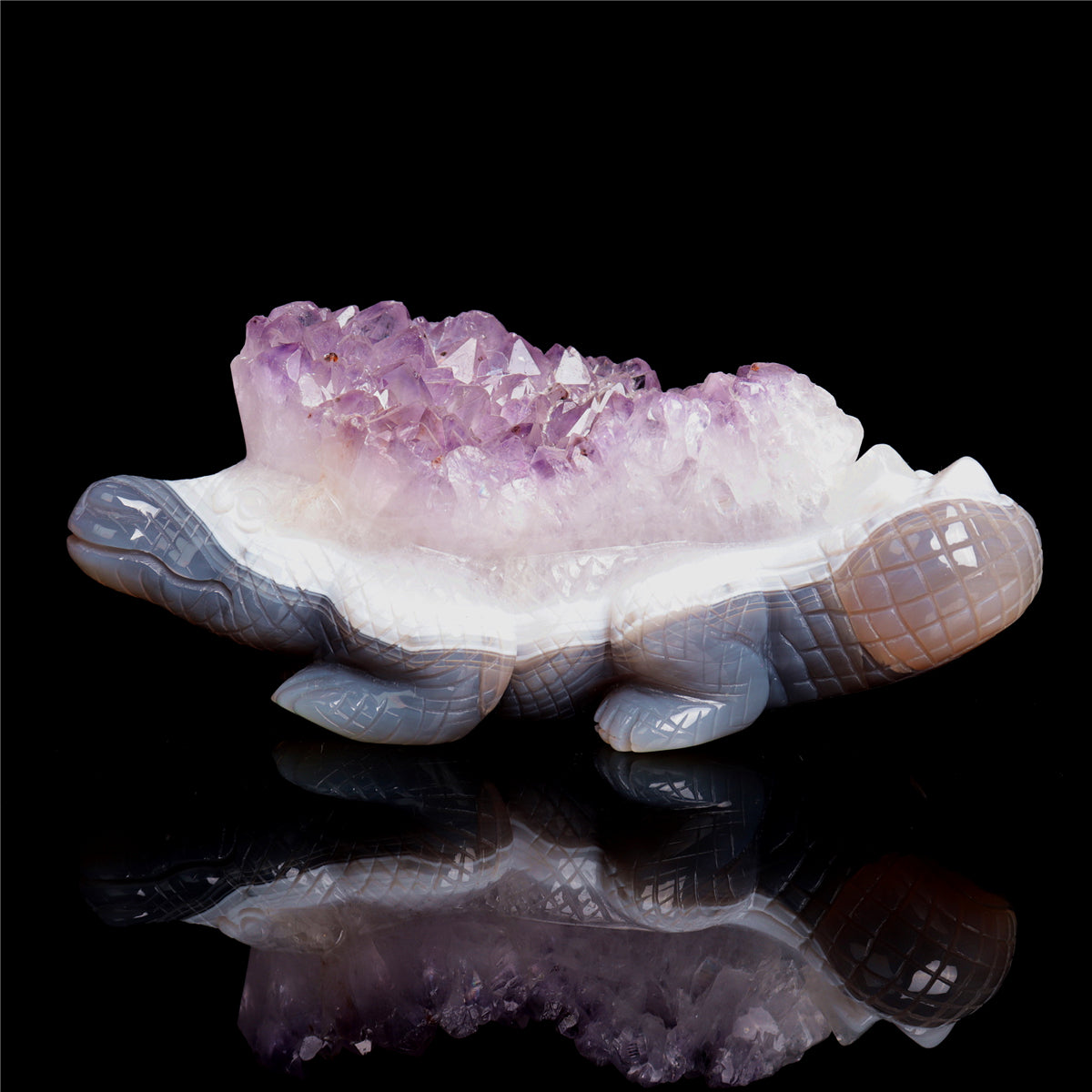 crystal Alligator figurine