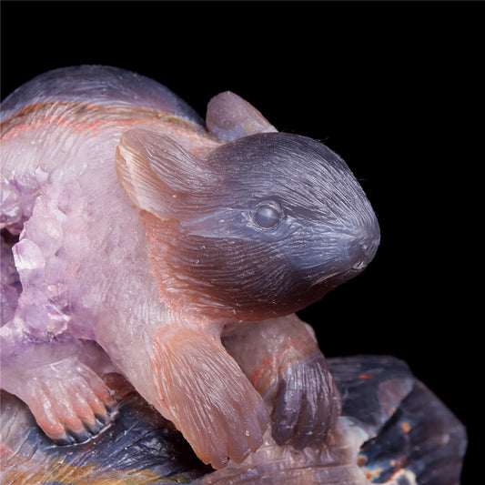 Crystal Squirrel figurine