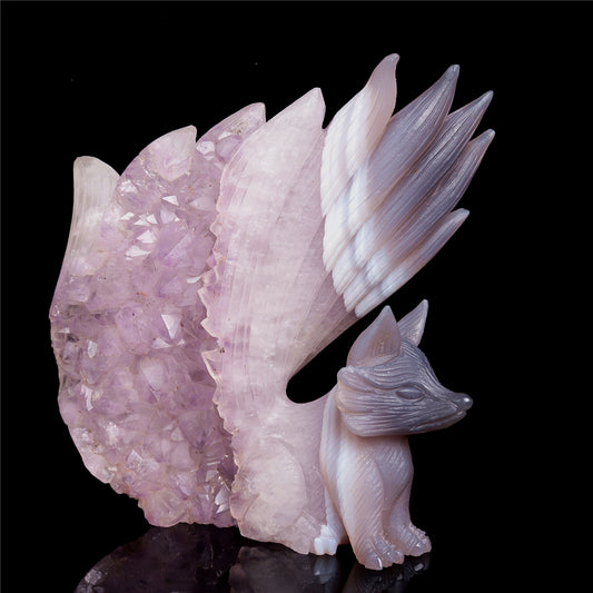 crystal nine tail fox