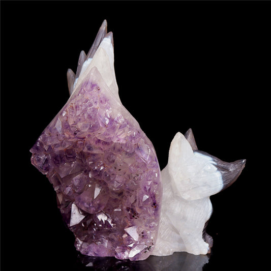 crystal nine tail fox