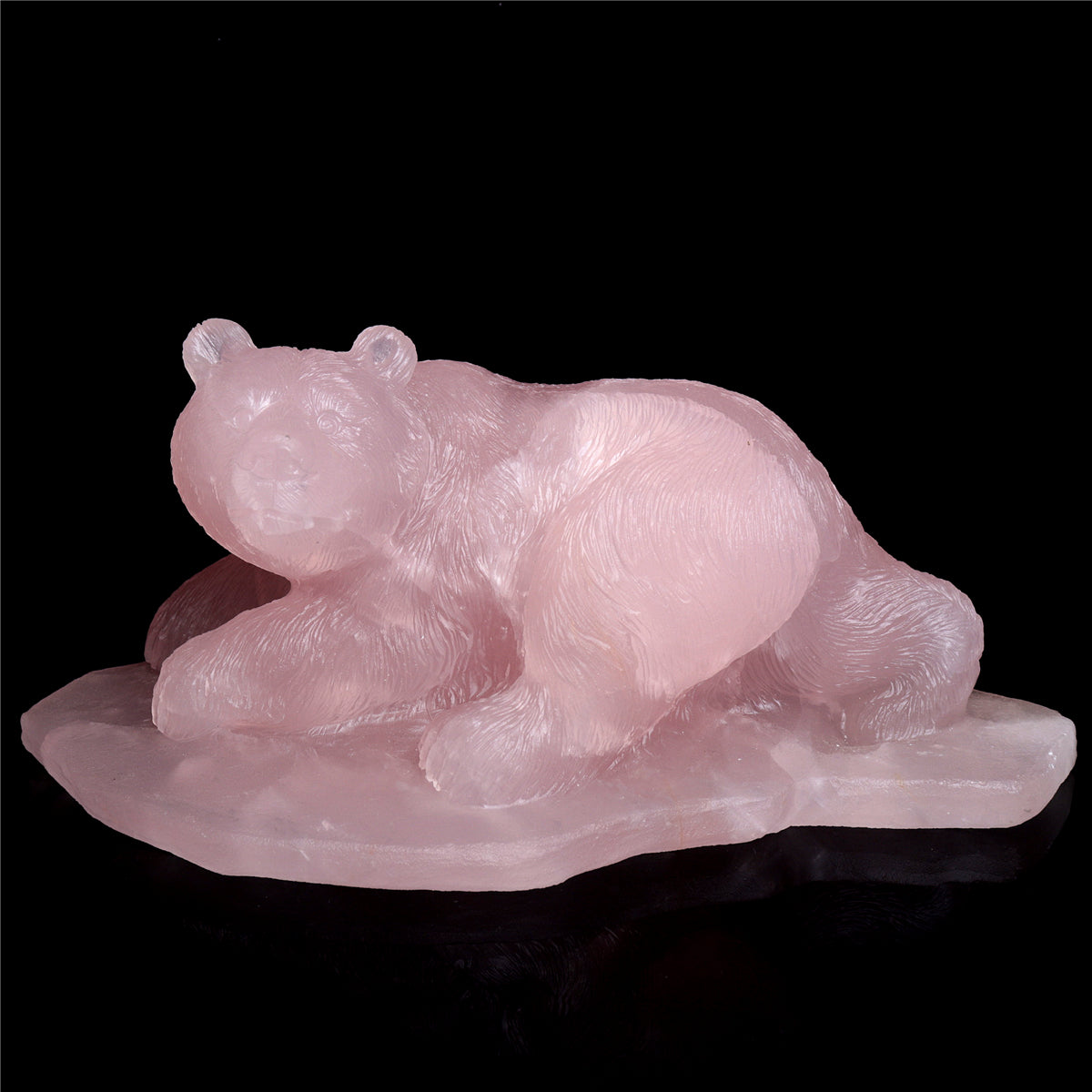 crystal bear figurine