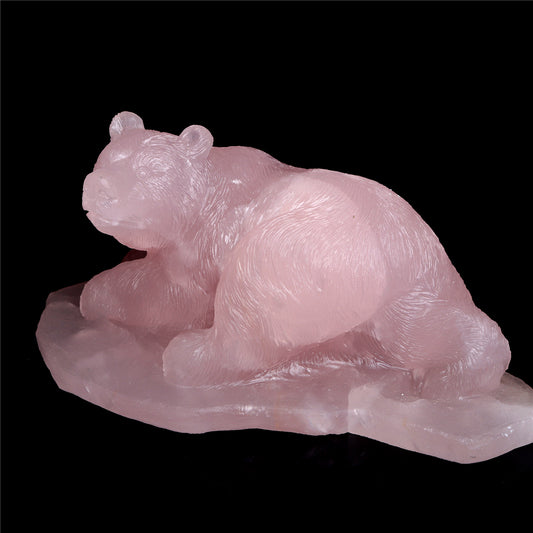 rose quartz bear