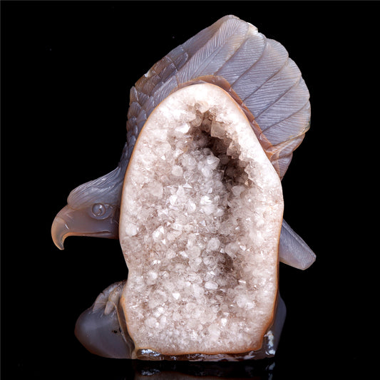 druzy agate eagle
