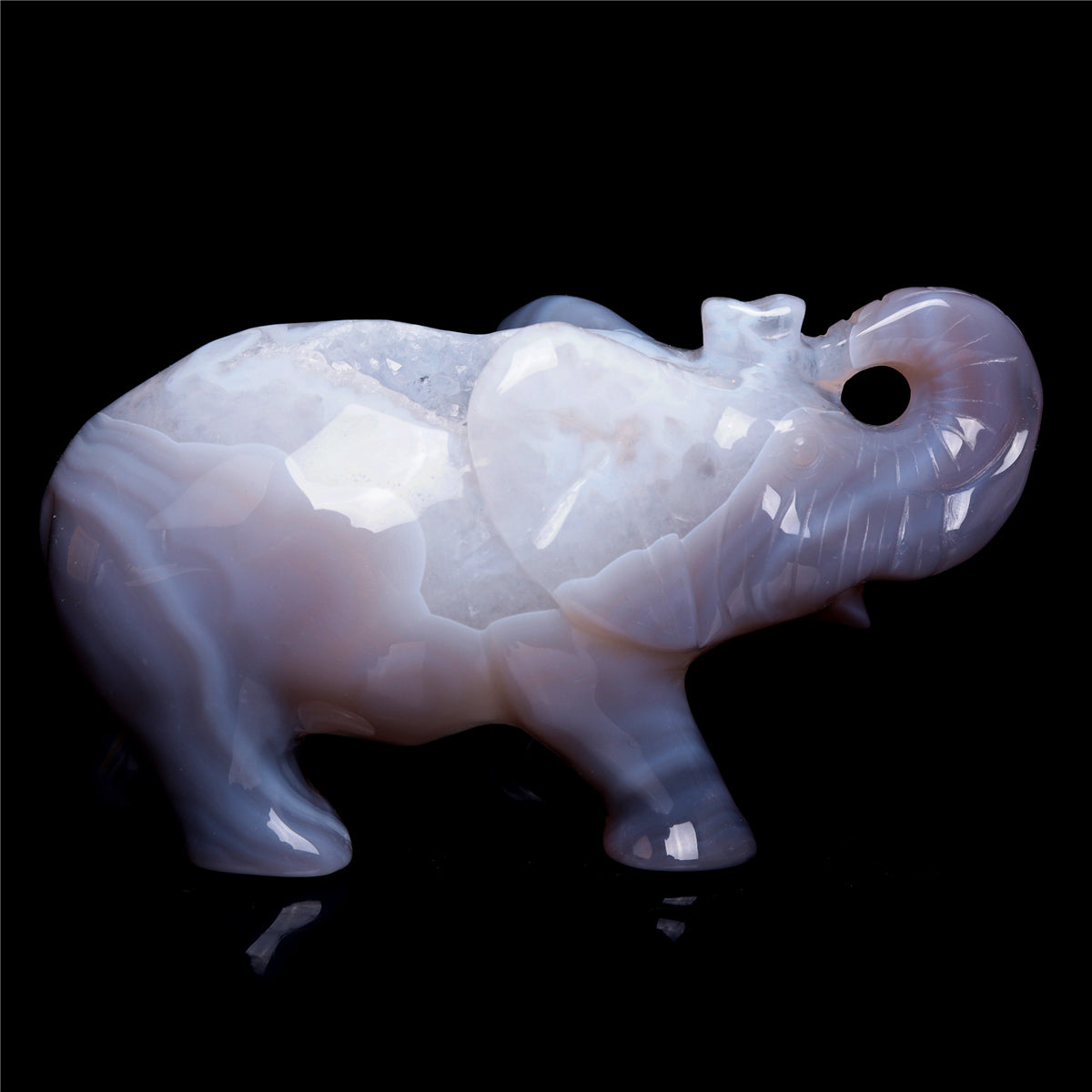 druzy agate Elephant