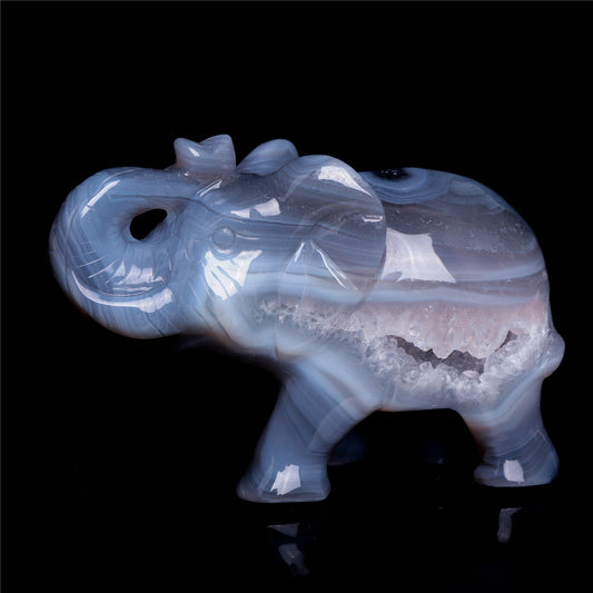 druzy agate Elephant