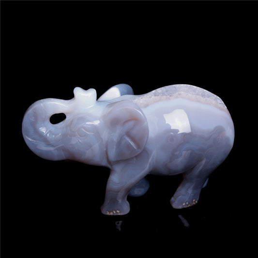 druzy agate Elephant