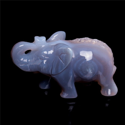 druzy agate Elephant