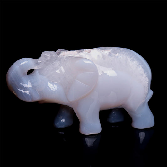 druzy agate Elephant