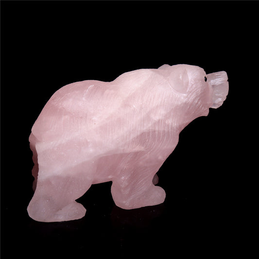 rose quartz bear