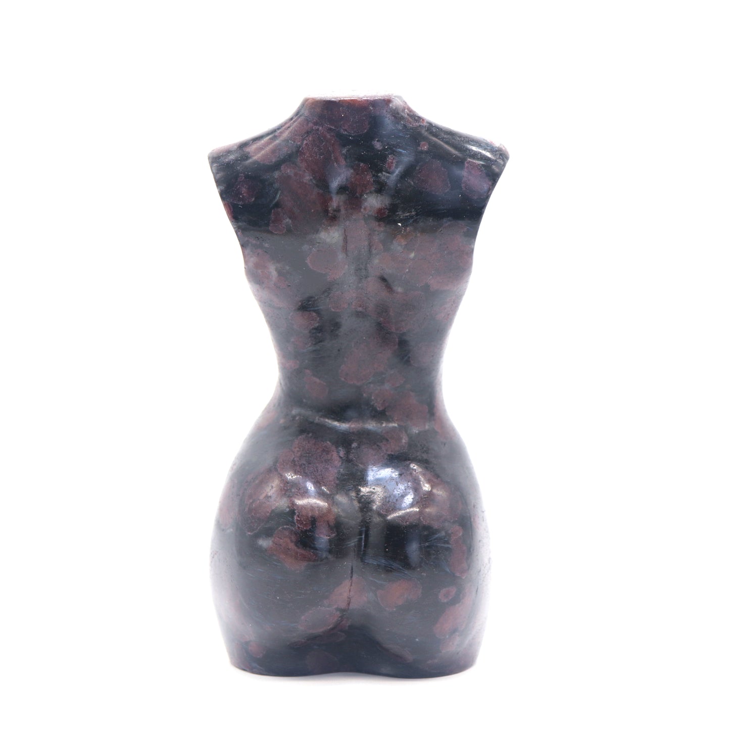 6.5" Natural Garnet Female Body Crystal Goddess Model Quartz Beauty Home Office decor