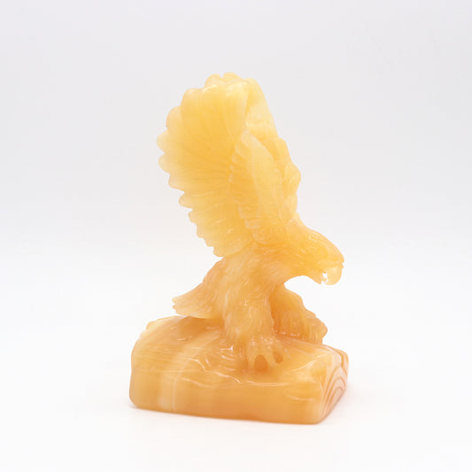 Calcite Eagle Sculpture
