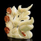 10" Afghan Jade Crystal Bird Figurine Healing Quartz Decor Gift - crystaltreasure