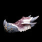 10" Agate Amethyst Cluster Hand Carved Dragon Head Sculpture, Crystal Healing - crystaltreasure
