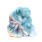 10.5" Trolleite Carved Panda Figurine Realistic Crystal Healing Quartz Decor - crystaltreasure
