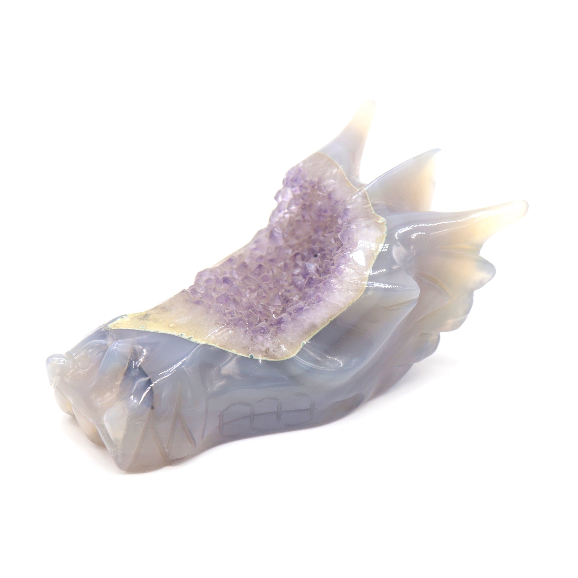 amethyst dragon head