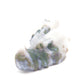 5.5" Natural Moss Agate Dragon Head Figurine Crystal Healing Reiki