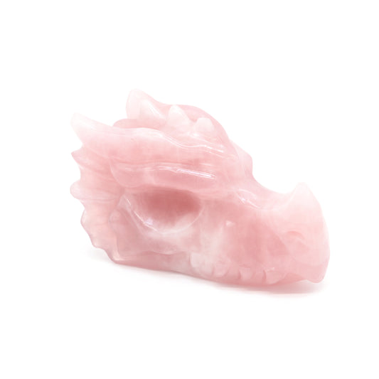 rose quartz Dragon Head