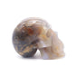 4" HandCarved Druzy agate Skull Crystal Healing Quartz Reiki skulls