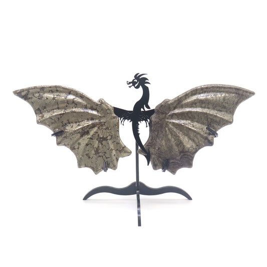 dragon wings sculpture