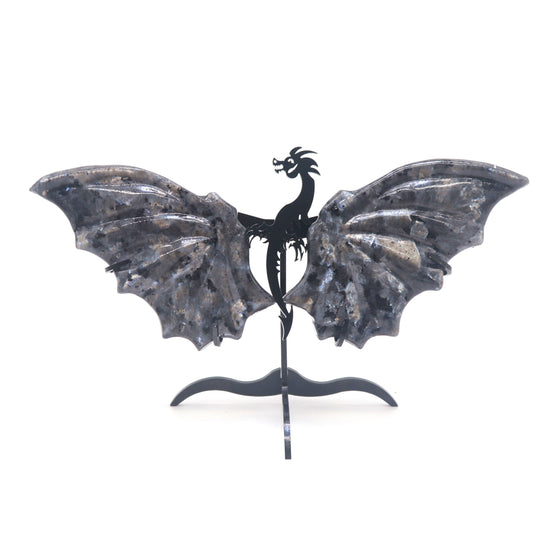 dragon wings sculpture