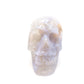 2.8" HandCarved Druzy agate Skull Crystal Healing Quartz Reiki Decorate Gift