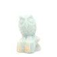 3.8" HandCarved Amazonite Crystal Owl Caribbean Calcite Quartz Reiki Decorate Gift