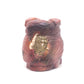 2.5" HandCarved Mookaite Jasper Crystal Owl Decorate Gift