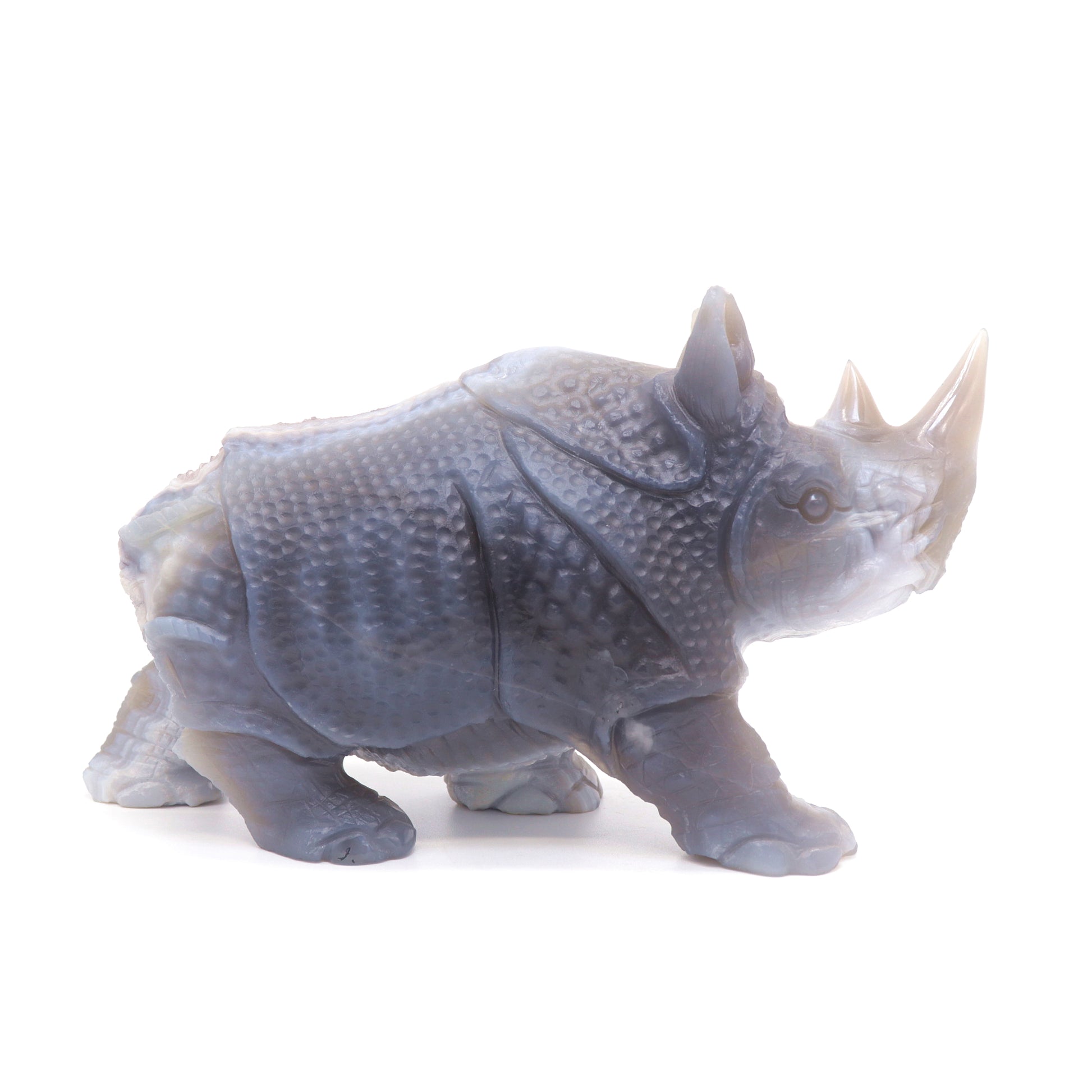 Druzy Agate Rhino